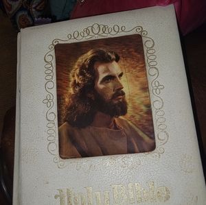 BIG VINTAGE Bible Jesus ♡♡♡♡